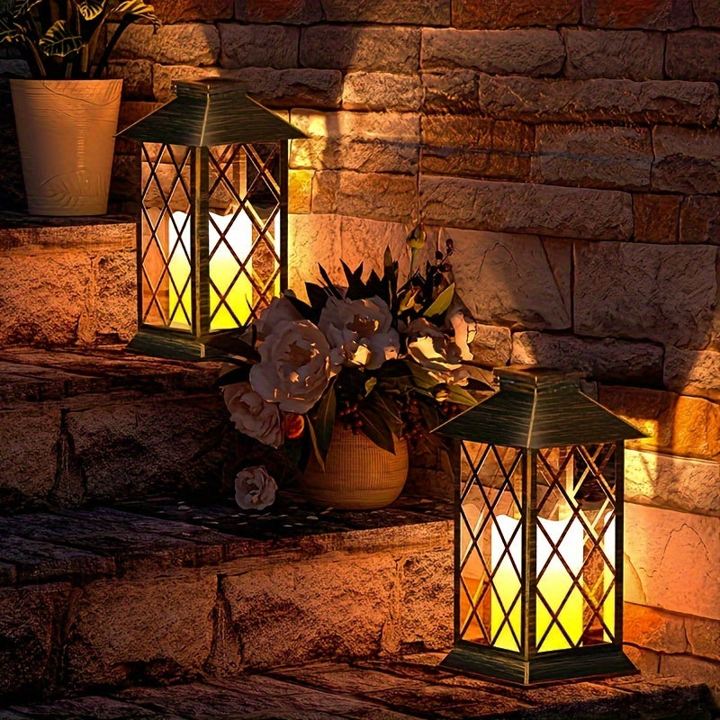 Solar Powered LED Hanging Lamp