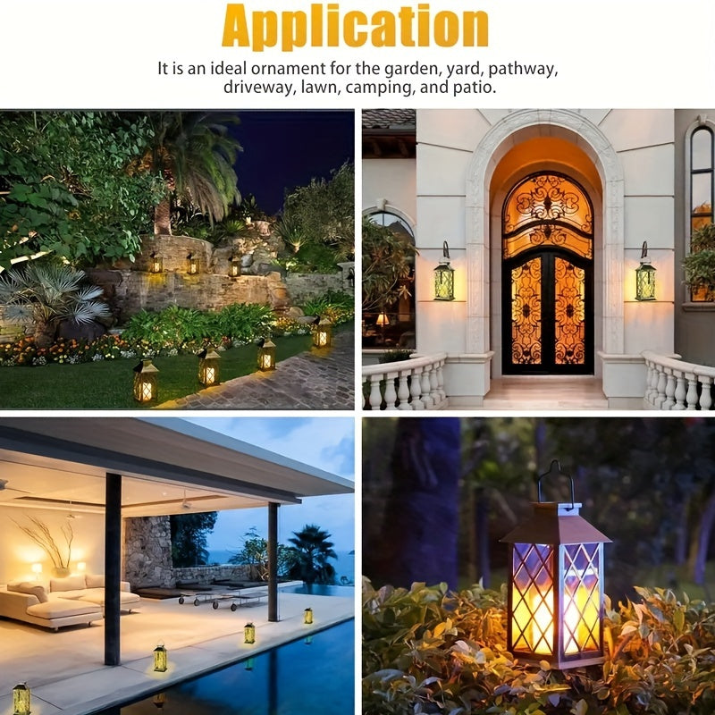 Solar Powered LED Hanging Lamp
