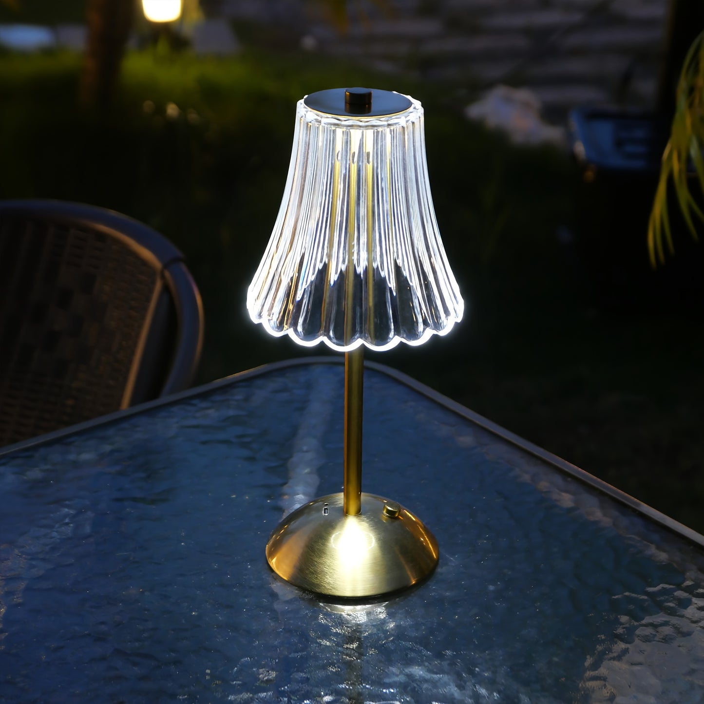 Contemporary Touch Control LED Crystal
