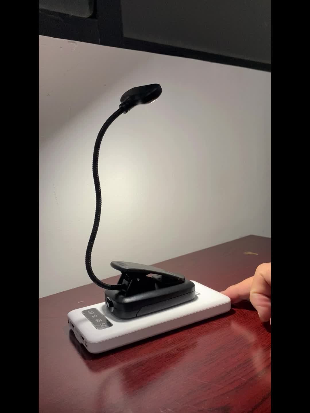 1pc Flexible Clip On Book