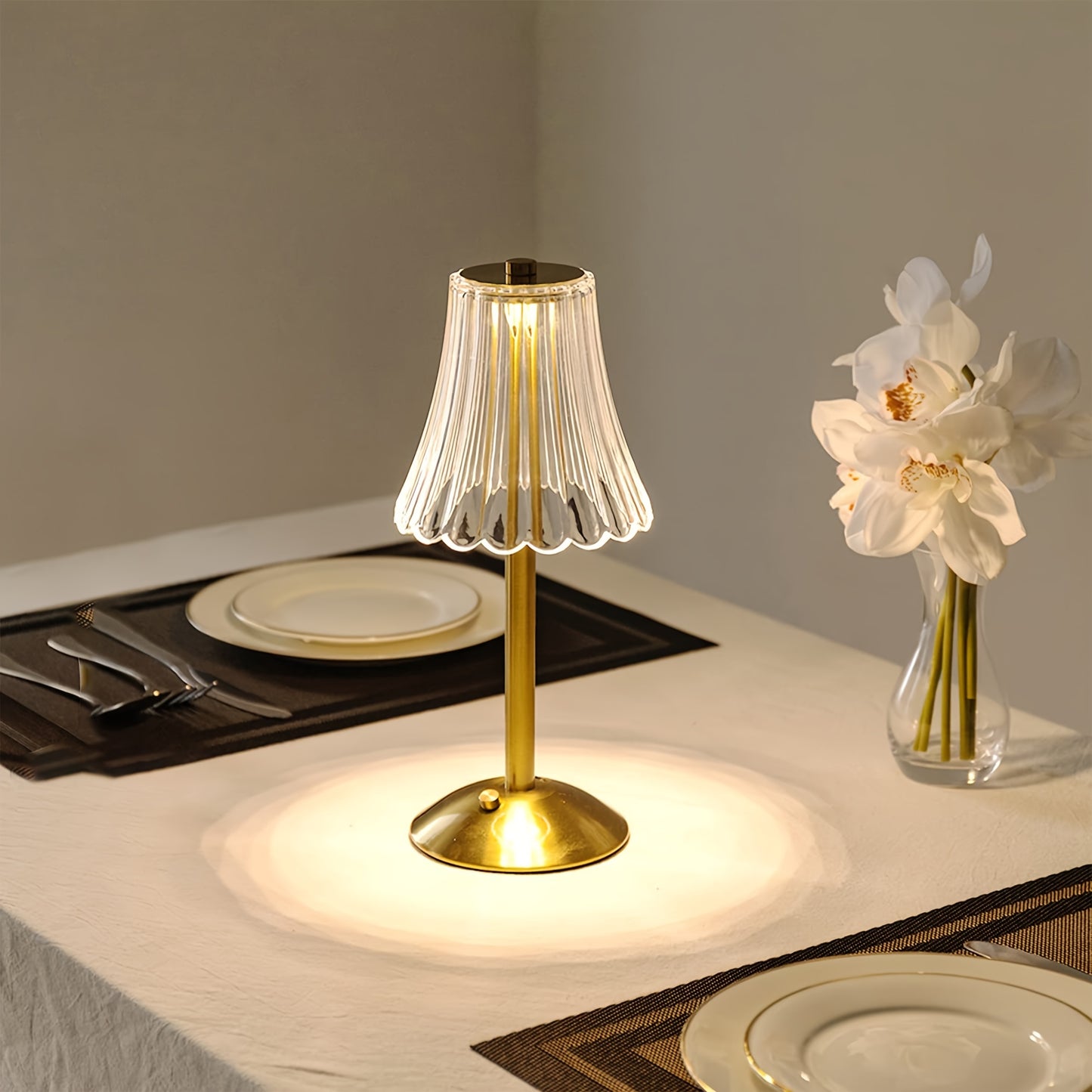 Contemporary Touch Control LED Crystal