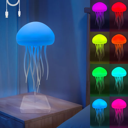 RGB Gradient Jellyfish Lamp Voice