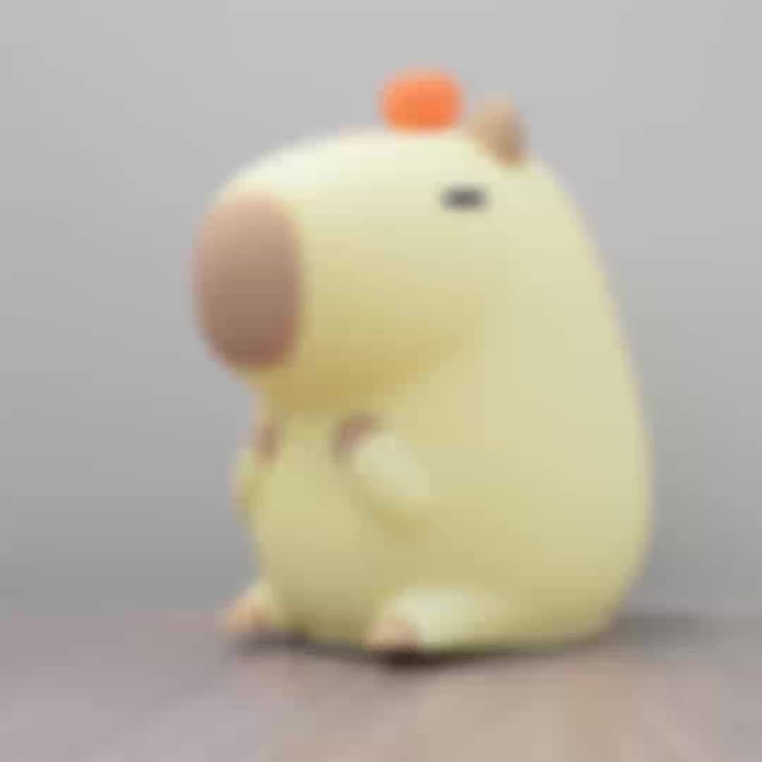 Charming Modern Capybara Night Light