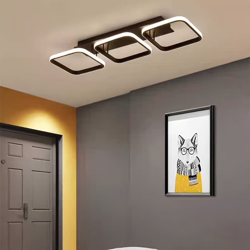 Contemporary Triangular LED Ceiling Light