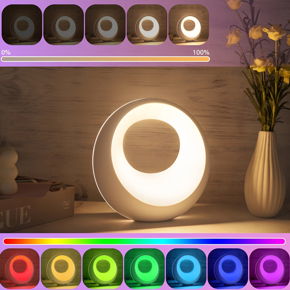 Contemporary Bedside Table Lamp with White