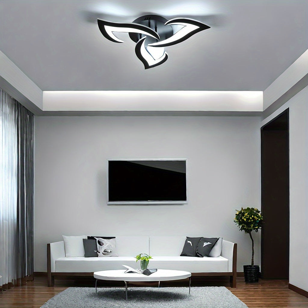 Contemporary Flower Designed LED Ceiling
