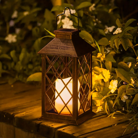 Solar Powered LED Hanging Lamp