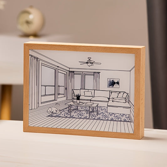 LED Art Frame with Adjustable