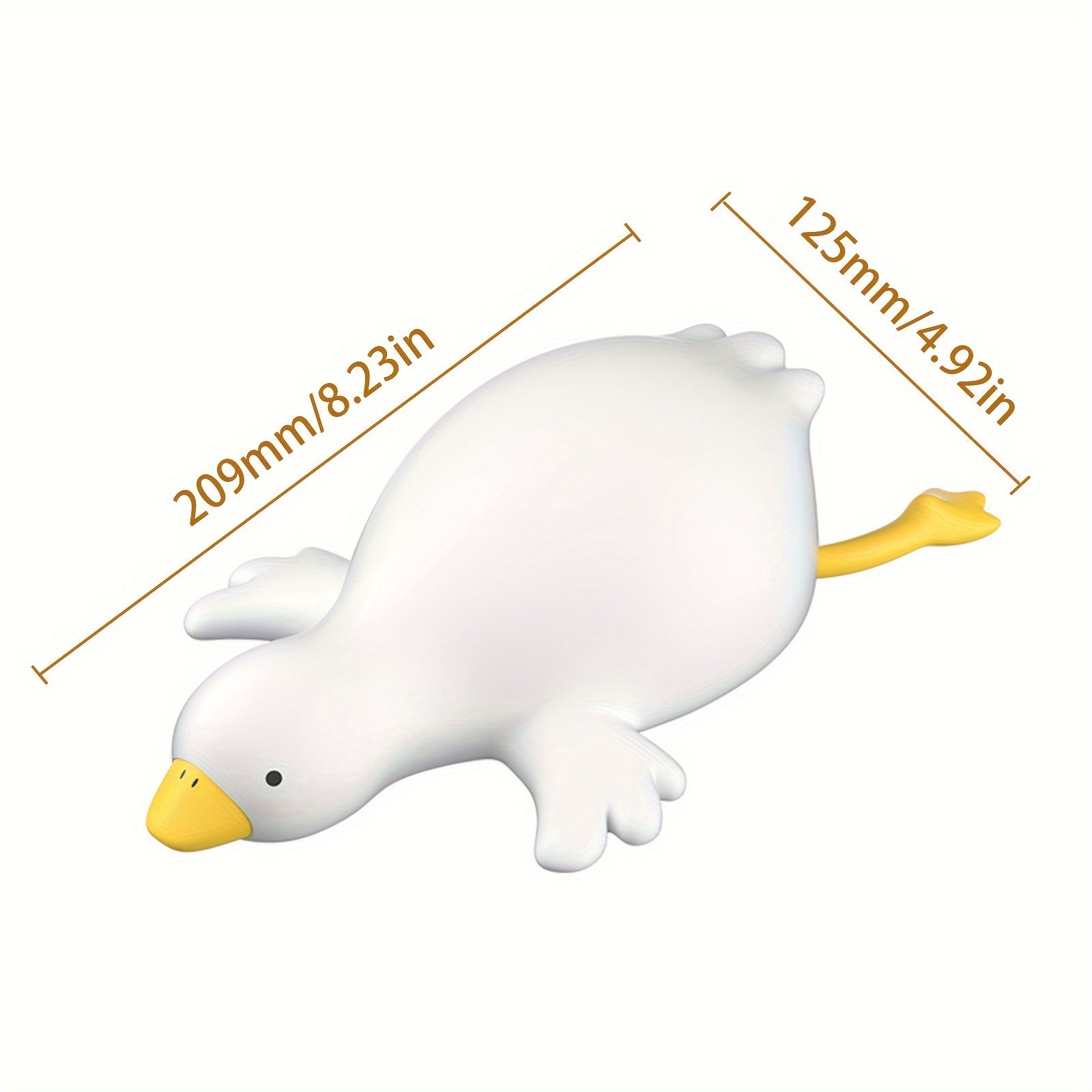 Adorable White Goose Night Light