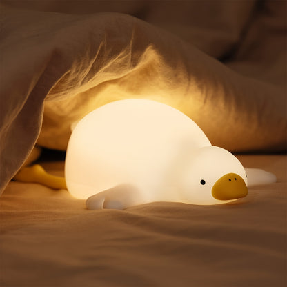 Adorable White Goose Night Light