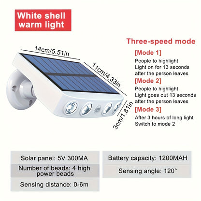1pc Solar Powered LED Outdoor