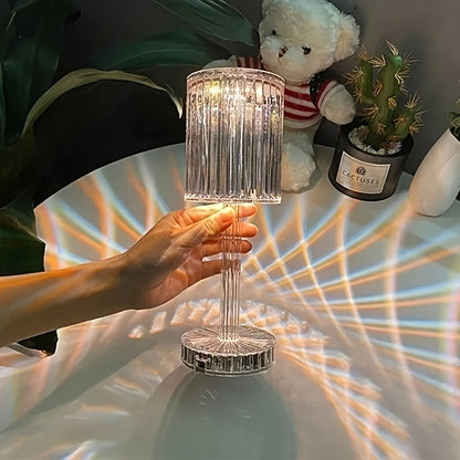 Stylish Crystal Touch Control Bedside