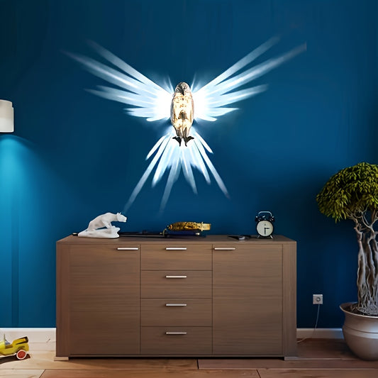 Battery Operated 3D Owl LED