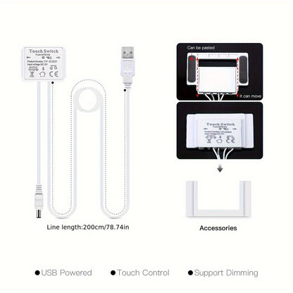 LED Makeup Mirror with Touch