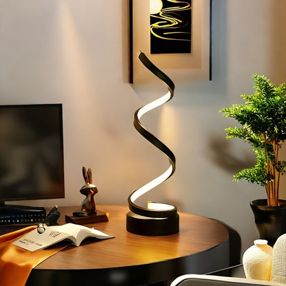Spiral LED Desk Lamp Gooseneck