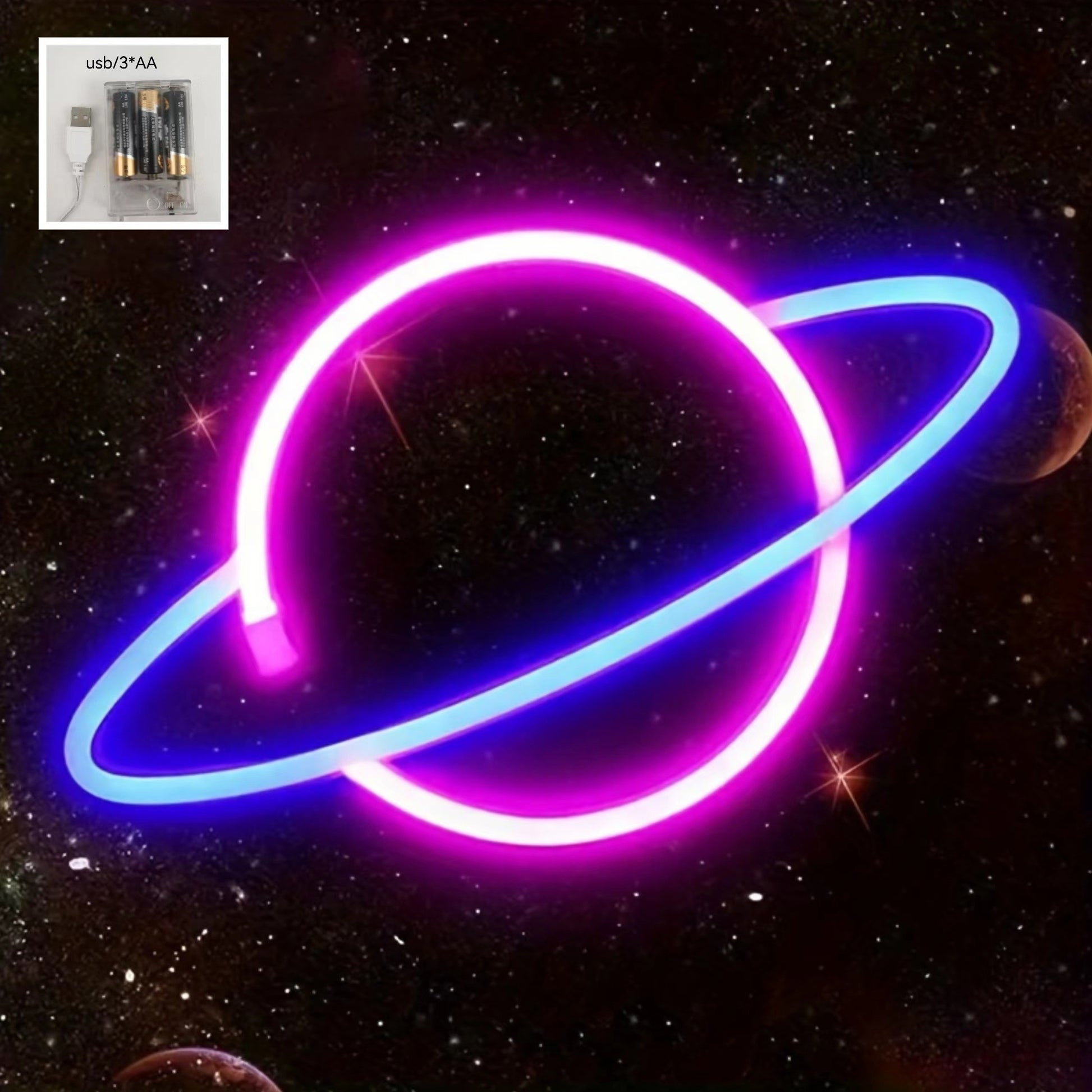 1pc Planetary LED Neon Sign