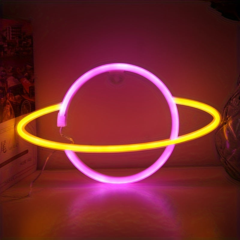 1pc Planetary LED Neon Sign