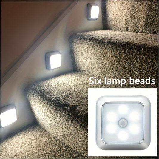 1pc Square 6 LED Motion