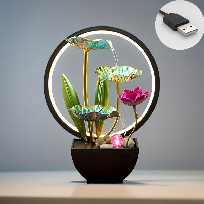 USB Powered Mini Indoor Waterfall