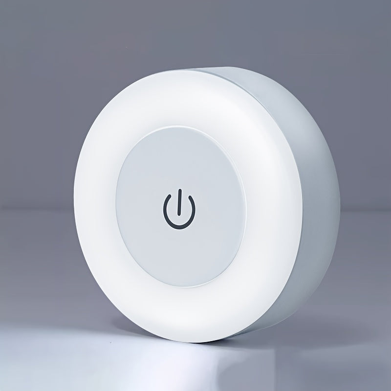 Contemporary LED Touch Night Light White