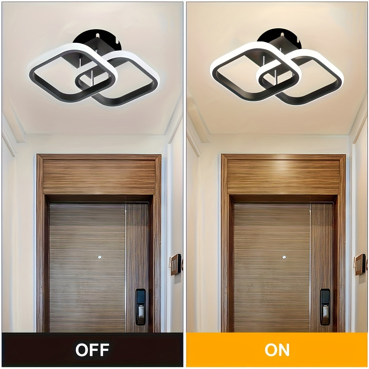 Contemporary Adjustable Square LED Ceiling