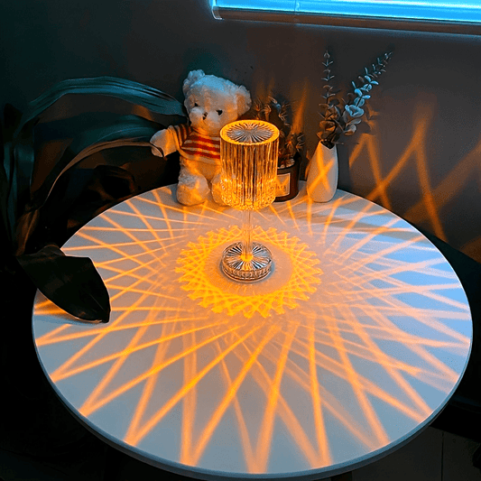 Stylish Crystal Touch Control Bedside