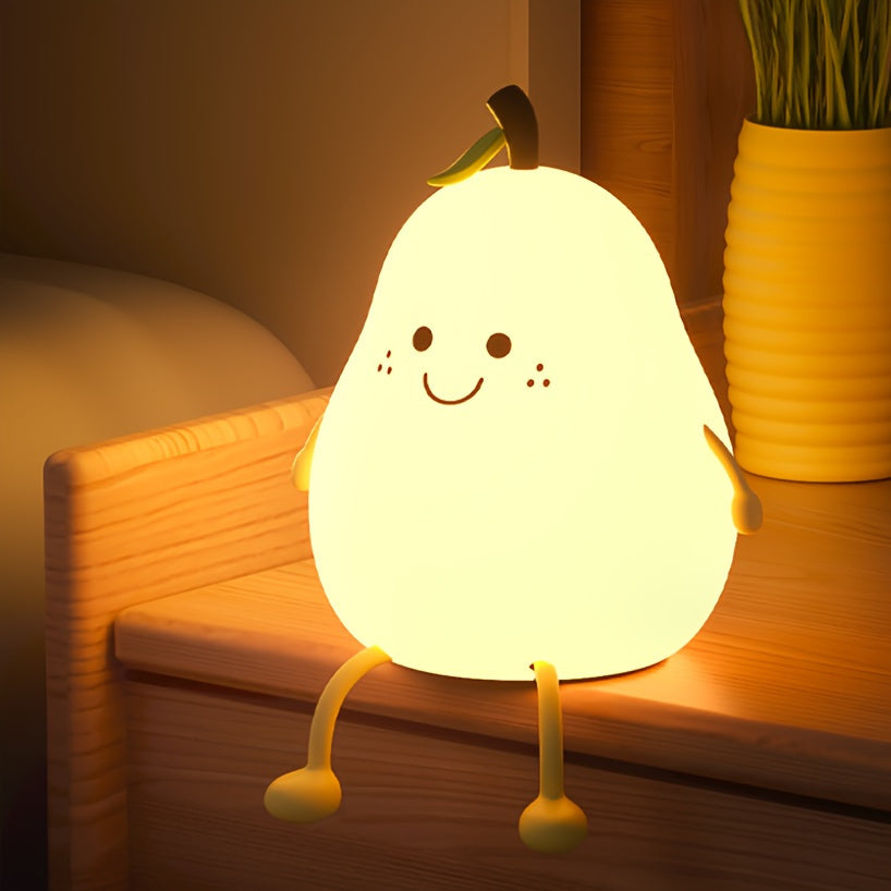 Charming Pear Shaped Touch LED LED Night Light