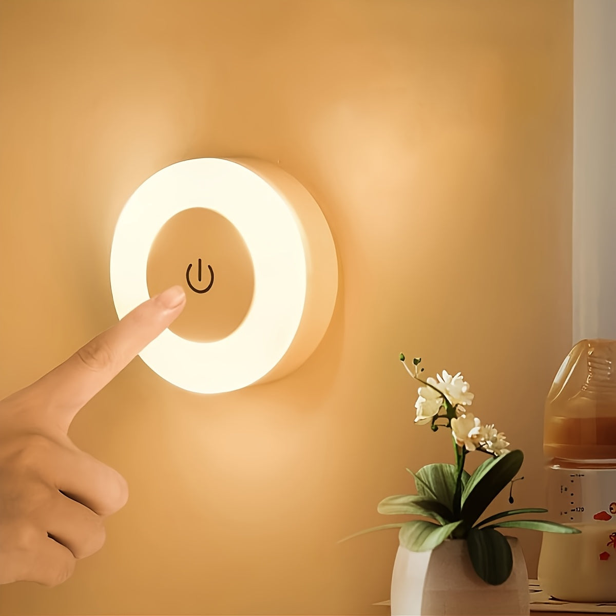 Contemporary LED Touch Night Light