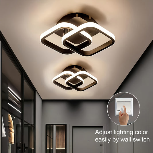 Contemporary Adjustable Square LED Ceiling