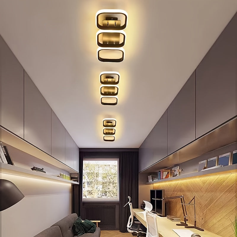 Contemporary Triangular LED Ceiling Light