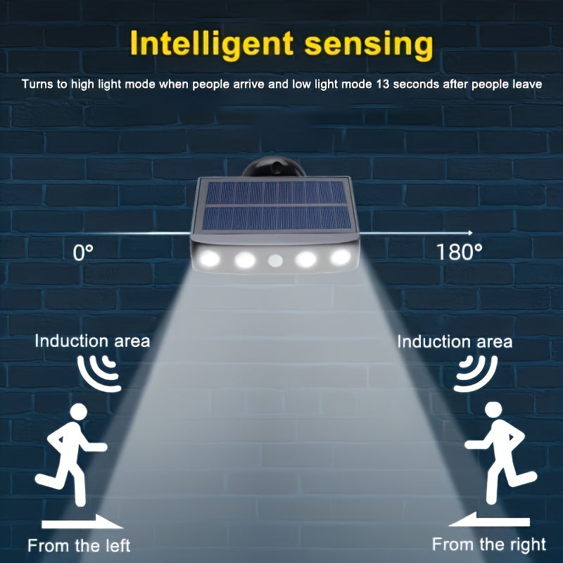 1pc Solar Powered LED Outdoor