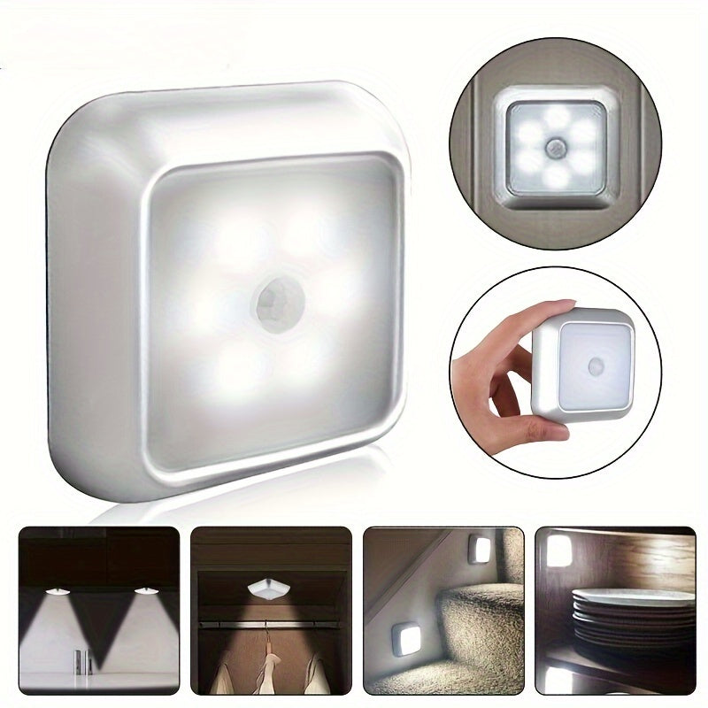 1pc Square 6 LED Motion