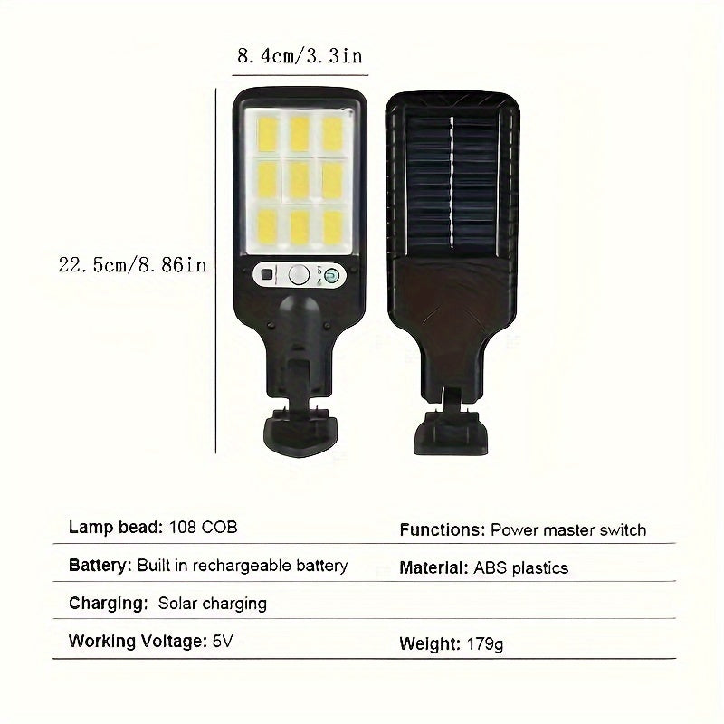 1pc Solar Street Light Outdoor