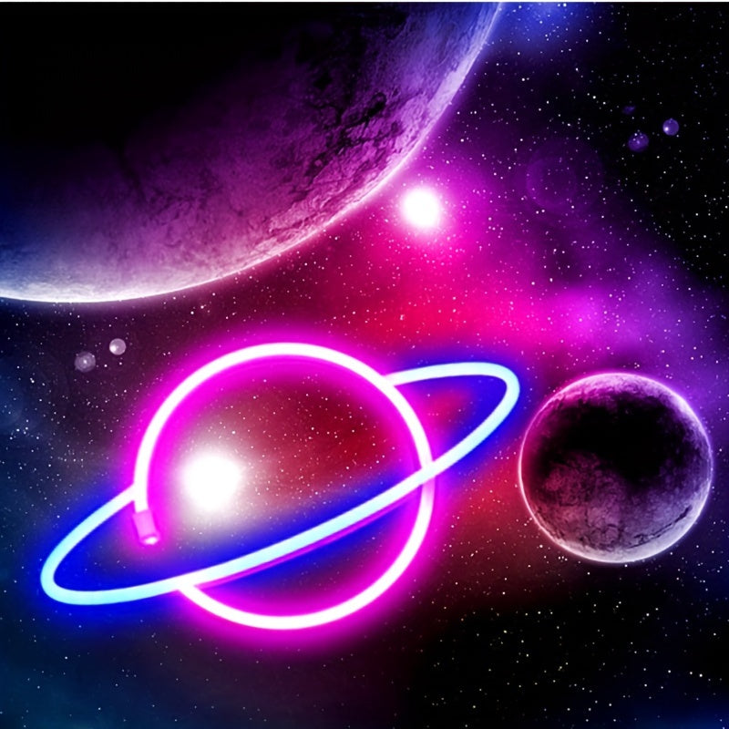 1pc Planetary LED Neon Sign