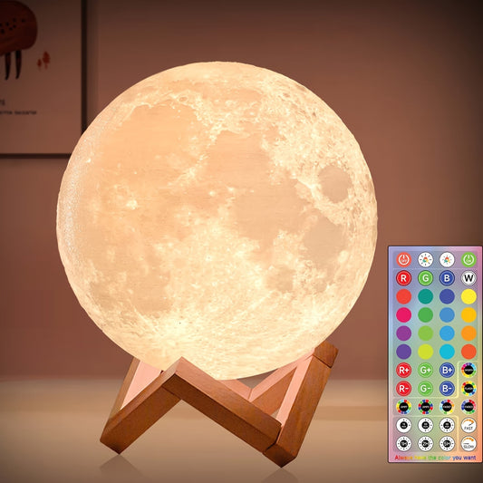Smart Color Changing Moon Lamp
