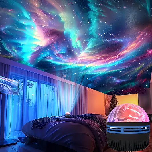 Rotary Northern Lights Desk Lamp