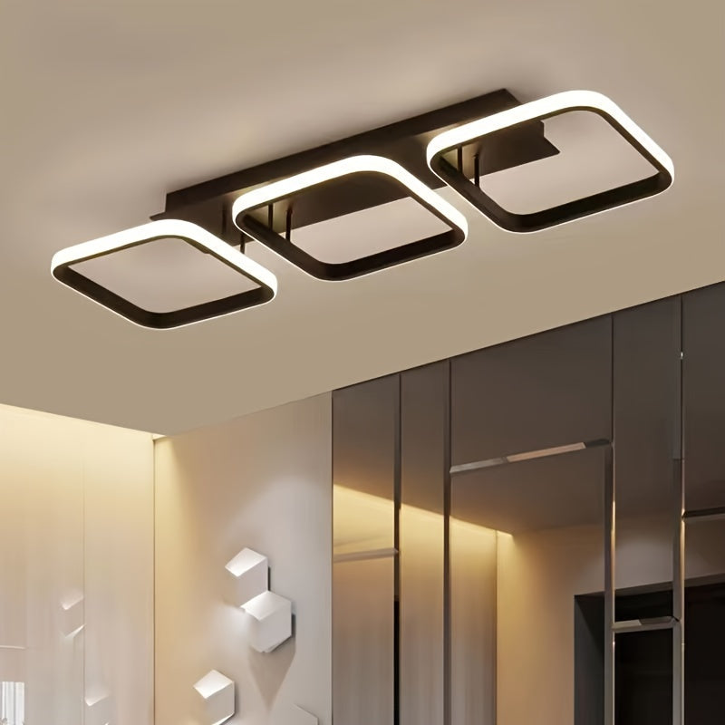 Contemporary Triangular LED Ceiling Light