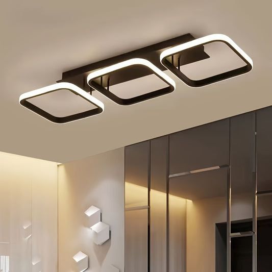 Contemporary Triangular LED Ceiling Light