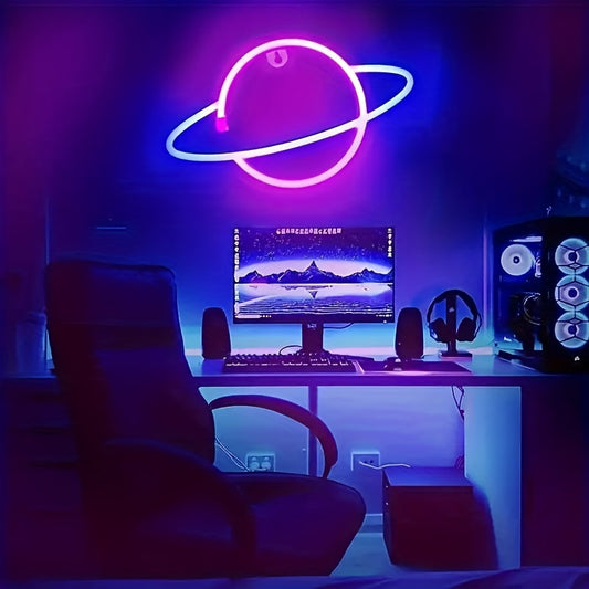 1pc Planetary LED Neon Sign