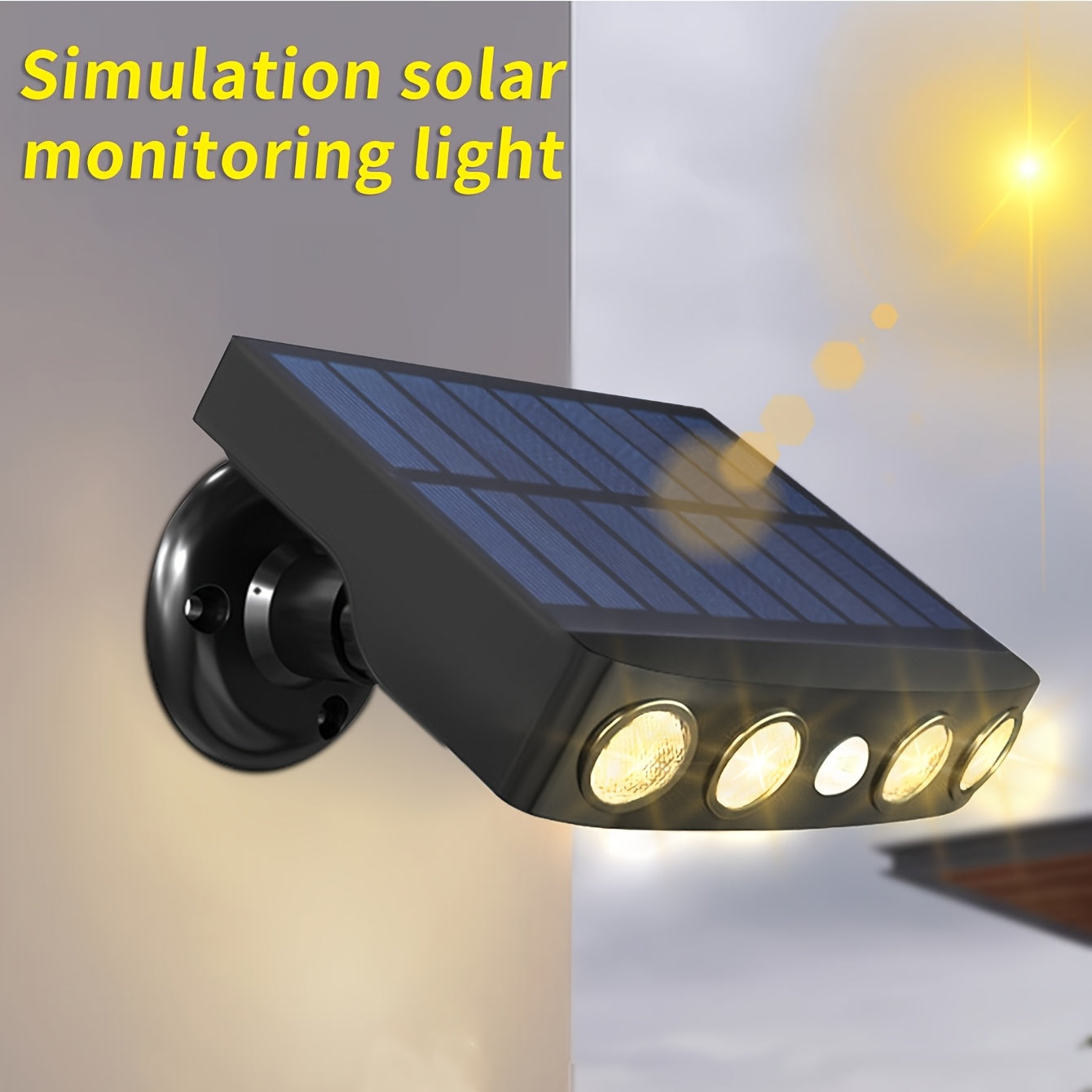 1pc Solar Powered LED Outdoor