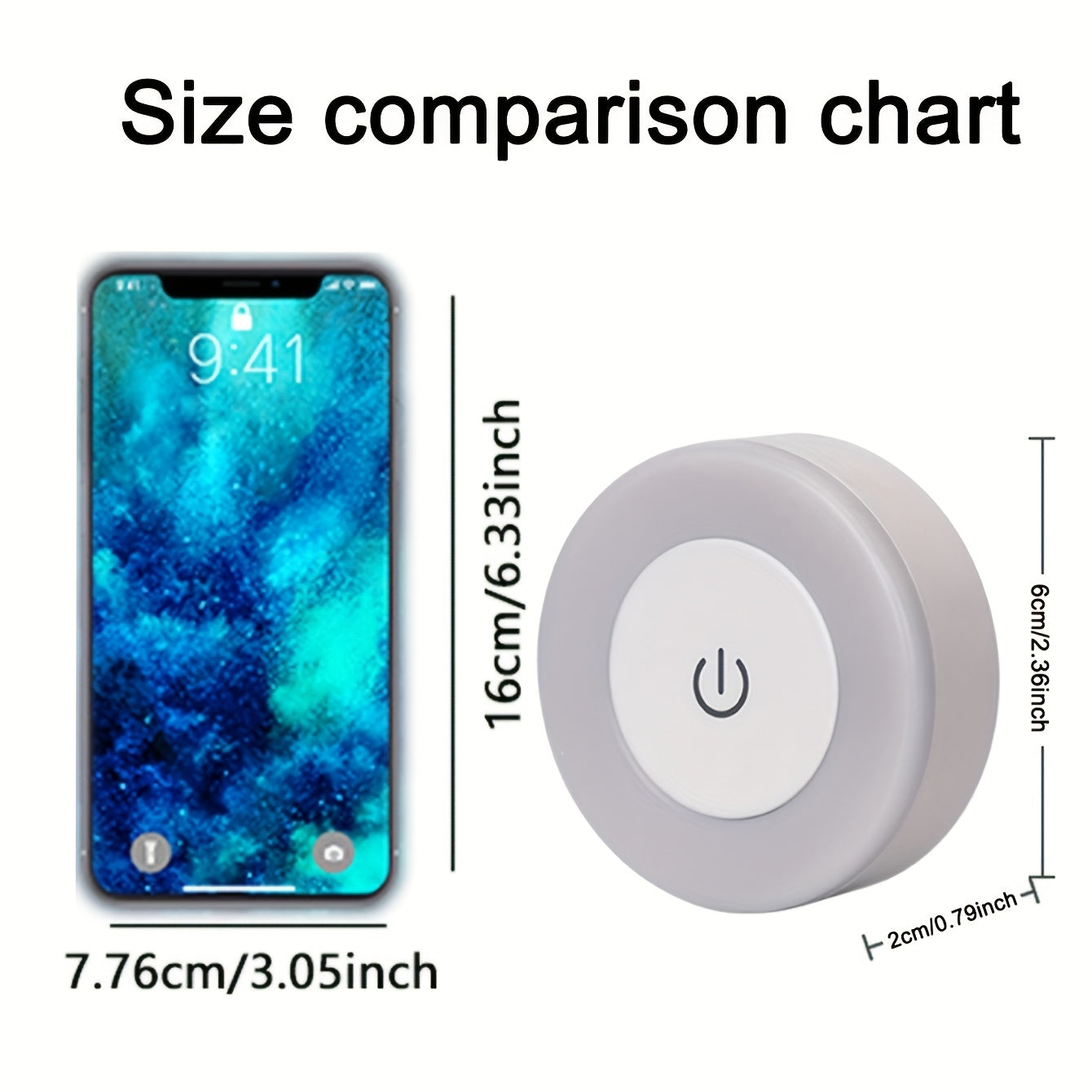 Contemporary LED Touch Night Light