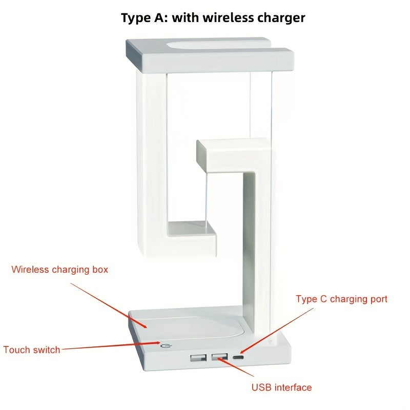 1pc Adjustable Foldable LED Table