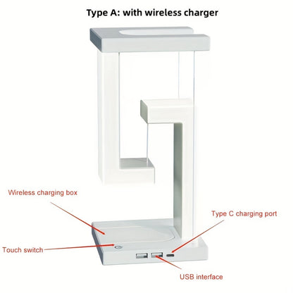 1pc Adjustable Foldable LED Table