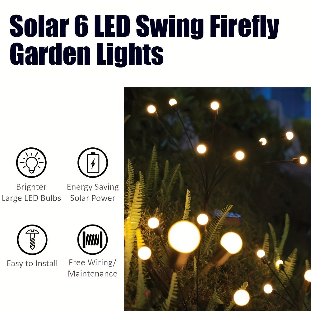 Solar Garden Lamp with 6