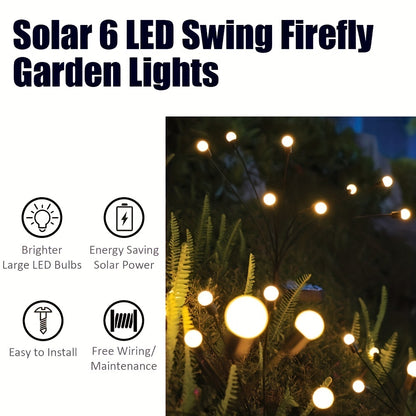 Solar Garden Lamp with 6