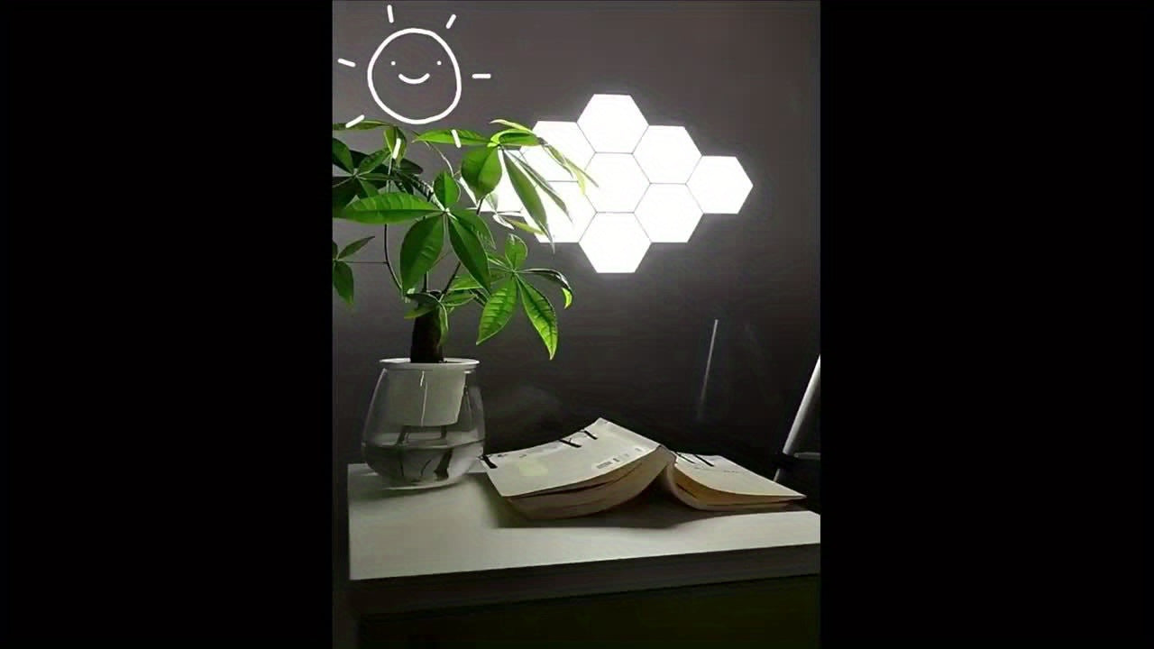 6 Pack Touch Control Hexagonal