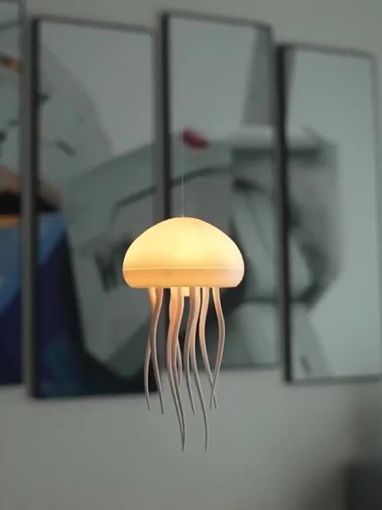 RGB Gradient Jellyfish Lamp Voice