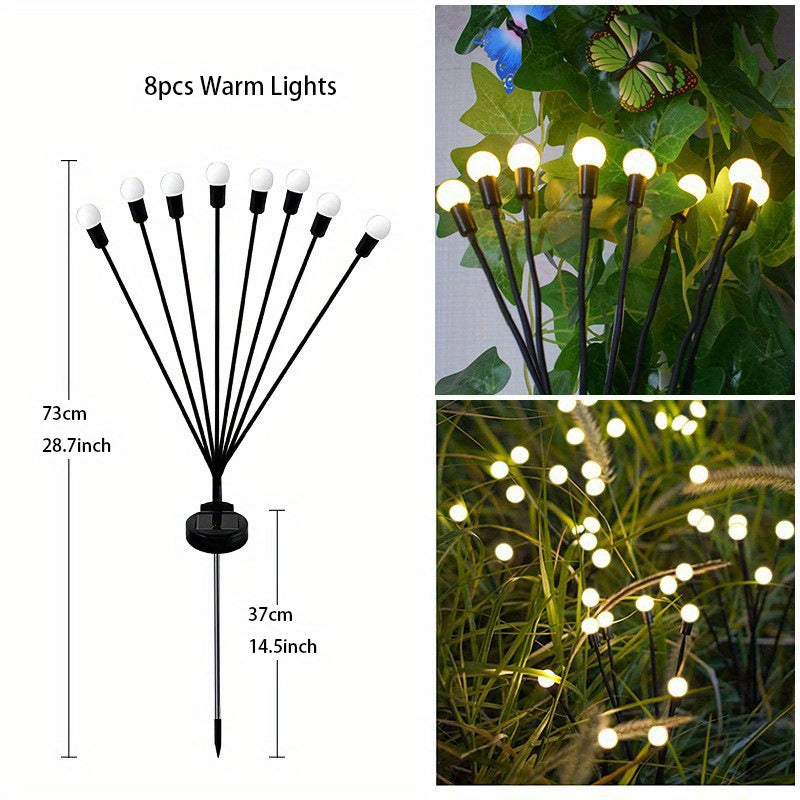 Solar Garden Lamp with 6