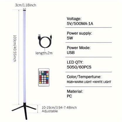 Smart RGB LED Floor Lamp