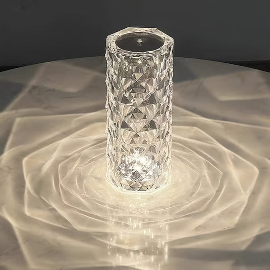 Your room at 7 PM vs. 7 PM with this lamp. 🌈 Bland walls. Meet instant glam. This USB crystal lamp- ☑️ Changes colors with a tap ☑️ Sets the mood for dates, parties, or solo self-care ☑️ 4.8-5 stars (30+ reviews) 🔥 To_2

